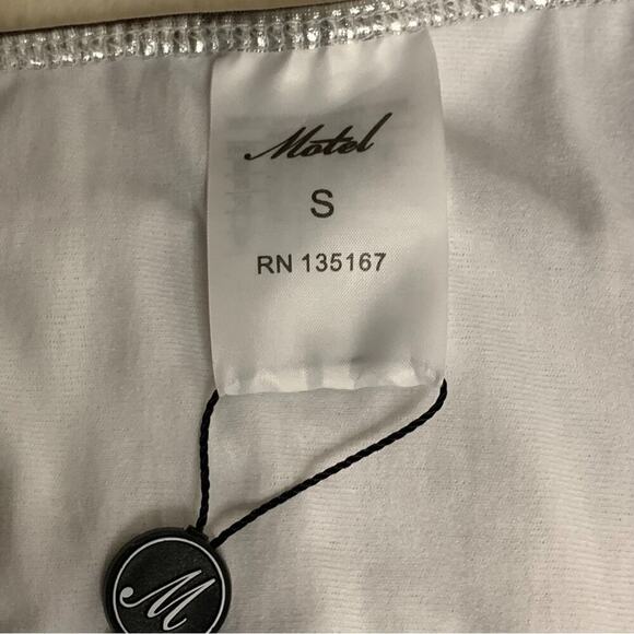 NWT Motel Rocks Diamond Shine Sequin Sugar Rush Swim Bikini Bottom Size S $28 - Picture 6 of 9